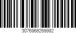 Código de barras (EAN, GTIN, SKU, ISBN): '3076968269992'