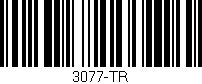 Código de barras (EAN, GTIN, SKU, ISBN): '3077-TR'