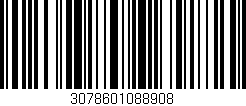 Código de barras (EAN, GTIN, SKU, ISBN): '3078601088908'