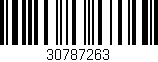 Código de barras (EAN, GTIN, SKU, ISBN): '30787263'
