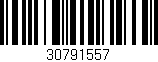 Código de barras (EAN, GTIN, SKU, ISBN): '30791557'