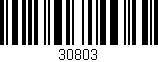 Código de barras (EAN, GTIN, SKU, ISBN): '30803'
