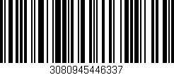 Código de barras (EAN, GTIN, SKU, ISBN): '3080945446337'
