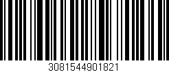 Código de barras (EAN, GTIN, SKU, ISBN): '3081544901821'
