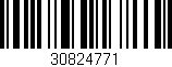 Código de barras (EAN, GTIN, SKU, ISBN): '30824771'