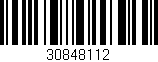 Código de barras (EAN, GTIN, SKU, ISBN): '30848112'