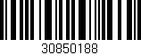 Código de barras (EAN, GTIN, SKU, ISBN): '30850188'