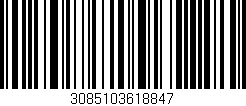 Código de barras (EAN, GTIN, SKU, ISBN): '3085103618847'
