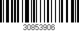 Código de barras (EAN, GTIN, SKU, ISBN): '30853906'