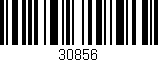 Código de barras (EAN, GTIN, SKU, ISBN): '30856'