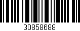 Código de barras (EAN, GTIN, SKU, ISBN): '30858688'