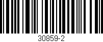 Código de barras (EAN, GTIN, SKU, ISBN): '30859-2'