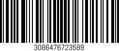 Código de barras (EAN, GTIN, SKU, ISBN): '3086476723589'