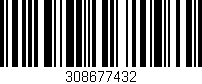Código de barras (EAN, GTIN, SKU, ISBN): '308677432'