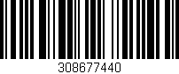 Código de barras (EAN, GTIN, SKU, ISBN): '308677440'