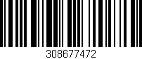 Código de barras (EAN, GTIN, SKU, ISBN): '308677472'
