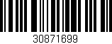 Código de barras (EAN, GTIN, SKU, ISBN): '30871699'