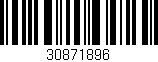 Código de barras (EAN, GTIN, SKU, ISBN): '30871896'