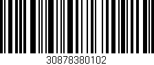 Código de barras (EAN, GTIN, SKU, ISBN): '30878380102'