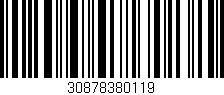 Código de barras (EAN, GTIN, SKU, ISBN): '30878380119'