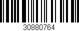 Código de barras (EAN, GTIN, SKU, ISBN): '30880764'