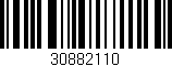 Código de barras (EAN, GTIN, SKU, ISBN): '30882110'