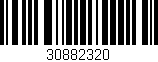Código de barras (EAN, GTIN, SKU, ISBN): '30882320'