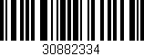 Código de barras (EAN, GTIN, SKU, ISBN): '30882334'