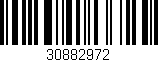Código de barras (EAN, GTIN, SKU, ISBN): '30882972'