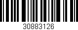 Código de barras (EAN, GTIN, SKU, ISBN): '30883126'