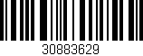 Código de barras (EAN, GTIN, SKU, ISBN): '30883629'