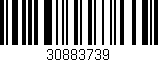 Código de barras (EAN, GTIN, SKU, ISBN): '30883739'