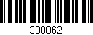Código de barras (EAN, GTIN, SKU, ISBN): '308862'