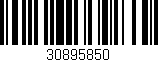 Código de barras (EAN, GTIN, SKU, ISBN): '30895850'