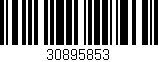 Código de barras (EAN, GTIN, SKU, ISBN): '30895853'