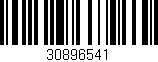Código de barras (EAN, GTIN, SKU, ISBN): '30896541'