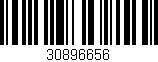 Código de barras (EAN, GTIN, SKU, ISBN): '30896656'