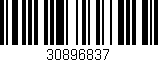Código de barras (EAN, GTIN, SKU, ISBN): '30896837'
