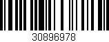 Código de barras (EAN, GTIN, SKU, ISBN): '30896978'