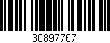 Código de barras (EAN, GTIN, SKU, ISBN): '30897767'