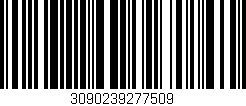 Código de barras (EAN, GTIN, SKU, ISBN): '3090239277509'