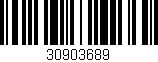 Código de barras (EAN, GTIN, SKU, ISBN): '30903689'
