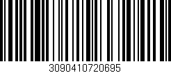 Código de barras (EAN, GTIN, SKU, ISBN): '3090410720695'