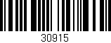 Código de barras (EAN, GTIN, SKU, ISBN): '30915'