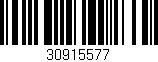 Código de barras (EAN, GTIN, SKU, ISBN): '30915577'