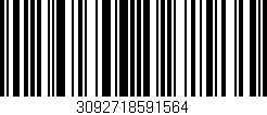 Código de barras (EAN, GTIN, SKU, ISBN): '3092718591564'