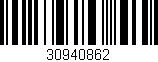 Código de barras (EAN, GTIN, SKU, ISBN): '30940862'