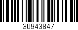 Código de barras (EAN, GTIN, SKU, ISBN): '30943847'