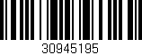 Código de barras (EAN, GTIN, SKU, ISBN): '30945195'