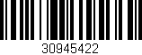 Código de barras (EAN, GTIN, SKU, ISBN): '30945422'